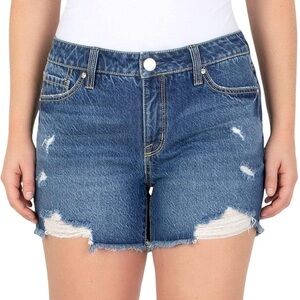 Seven 7 Jeans NWT Weekend Shorts Denim Short Size 16 Women’s Fray Hem Distressed